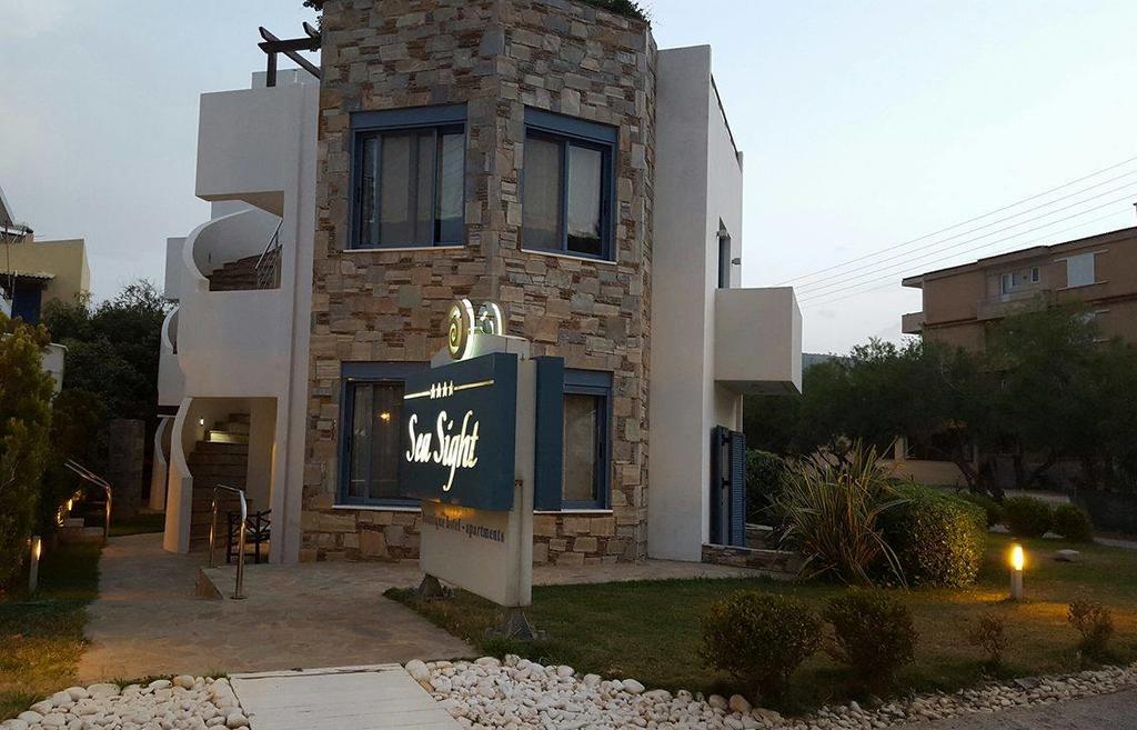 Sea Sight Boutique Hotel Порто-Рафті Екстер'єр фото